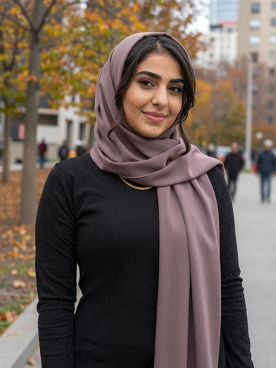 Yemeni single Noor from Brooklyn New York open to international dating on LesyaLove