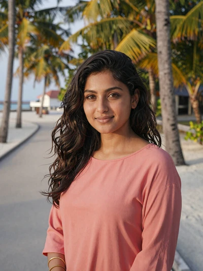 Maldivian woman Laila from Addu City open to meaningful international relationship