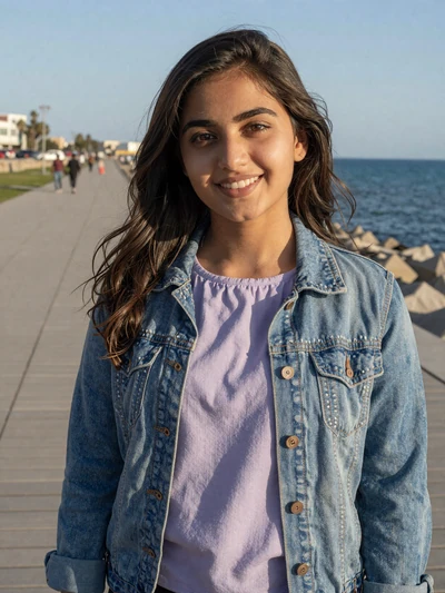 Young Afghan woman Hawa from San Diego California open to finding love online