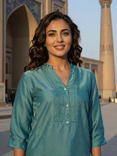 Uzbek single Gulnora from Samarkand open to international dating on LesyaLove