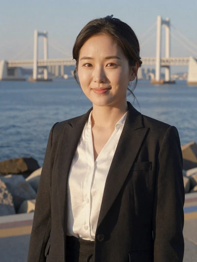 Korean professional Hana from Busan seeking life partner for genuine love on LesyaLove