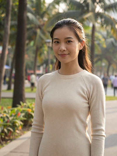 Verified Vietnamese woman Huong from Ho Chi Minh City ready for international dating