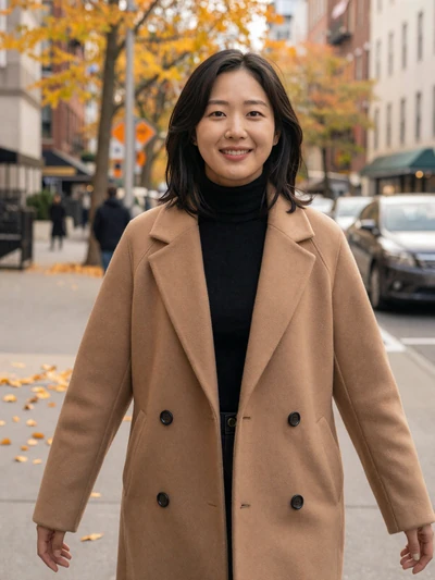 Korean woman Eun-Bi from New York City ready for lasting romance on LesyaLove