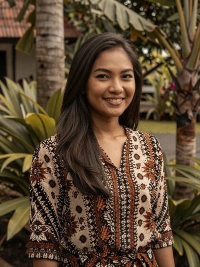 Indonesian woman Dewi from Bali ready for meaningful connection
